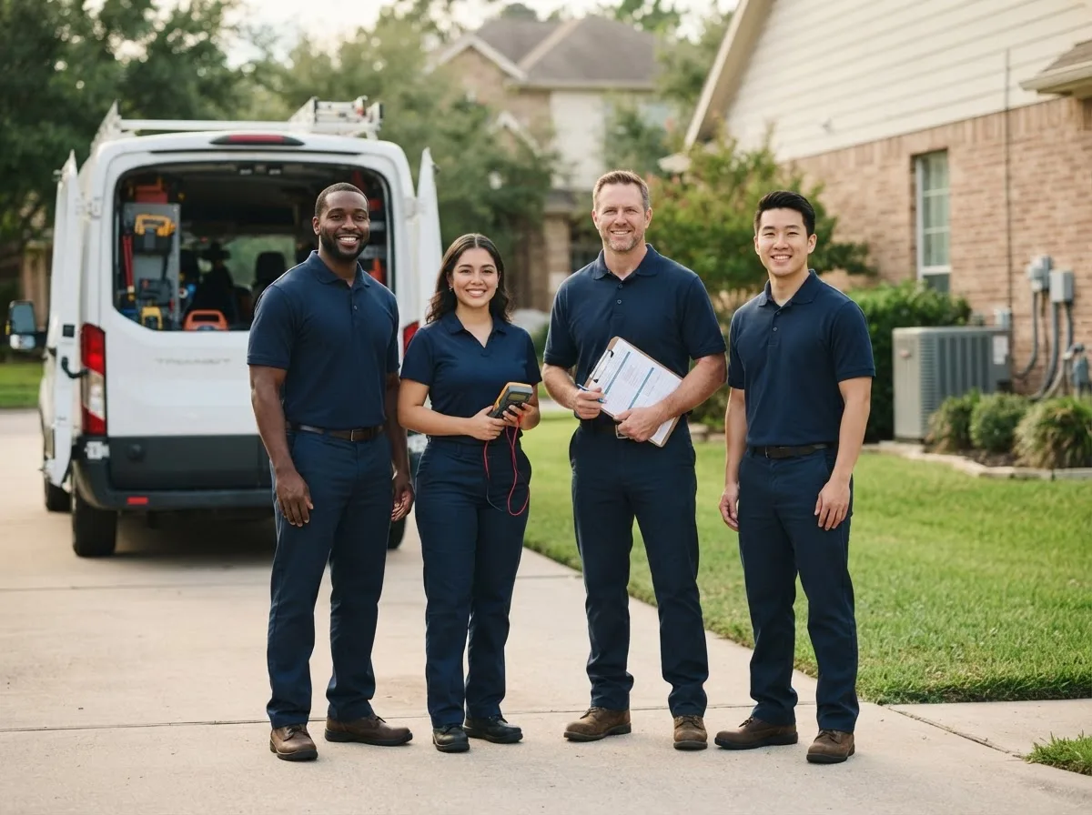 Certified HVAC technician near Houston, TX